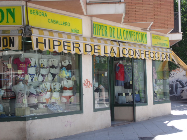 HIPER DE LA CONFECCION