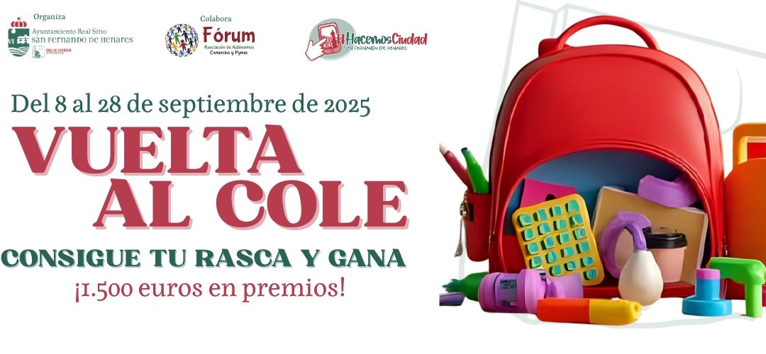 VUELTA AL COLE: PARTICIPA EN EL MES DEL COMERCIO EN SANFER 2025